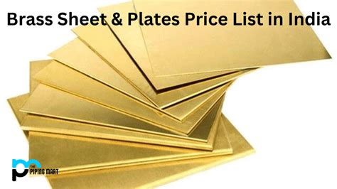 brass sheet metal art|brass sheet price per kg.